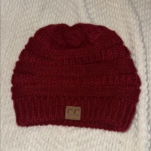 C.C Garnet Knit Beanie